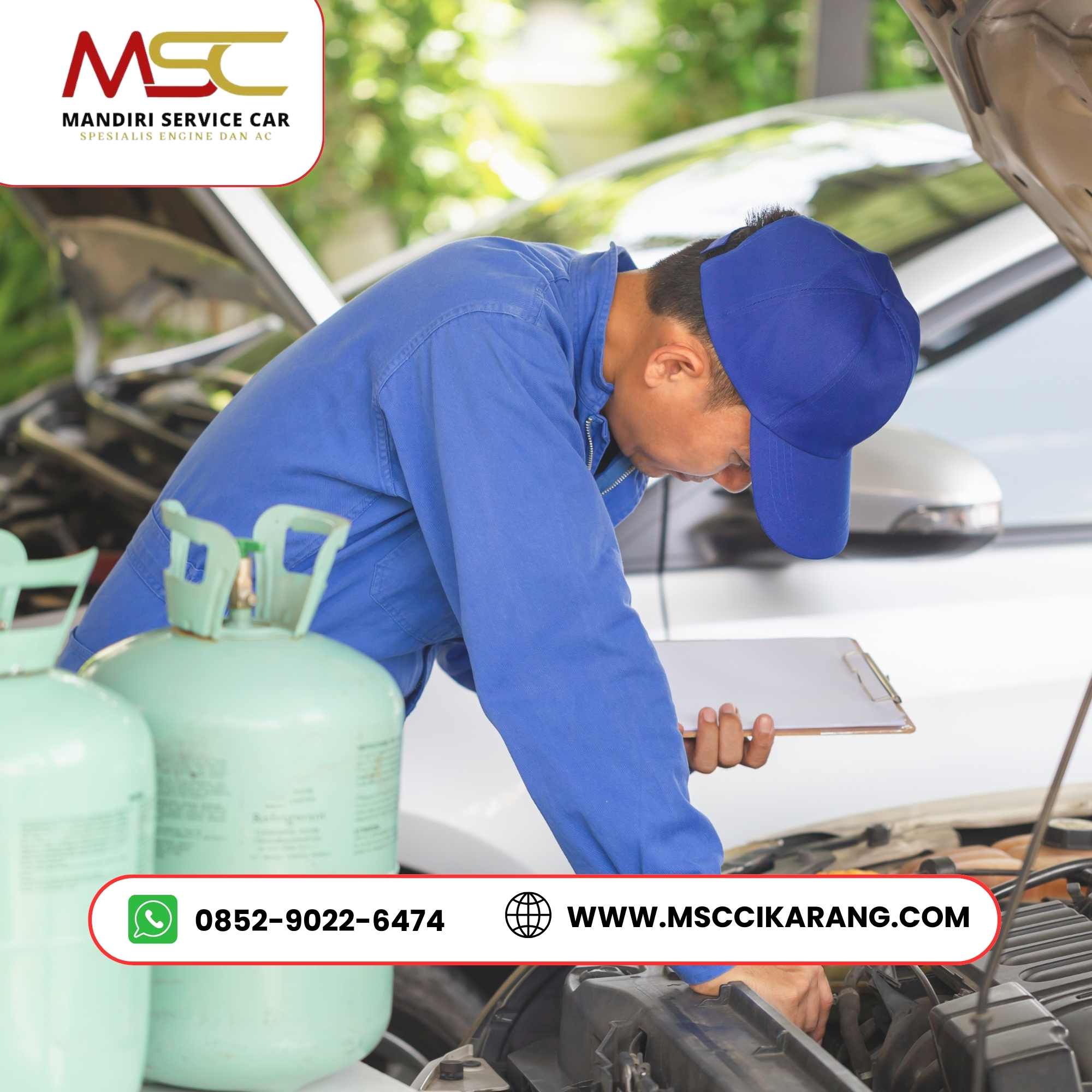 Bengkel Service AC Mobil Terdekat di Cikarang